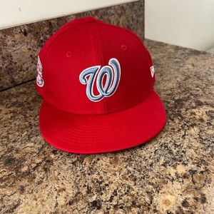 Washington Nationals 10 Year Anniversary Fitted 7 1/8 LIKE BRAND NEW